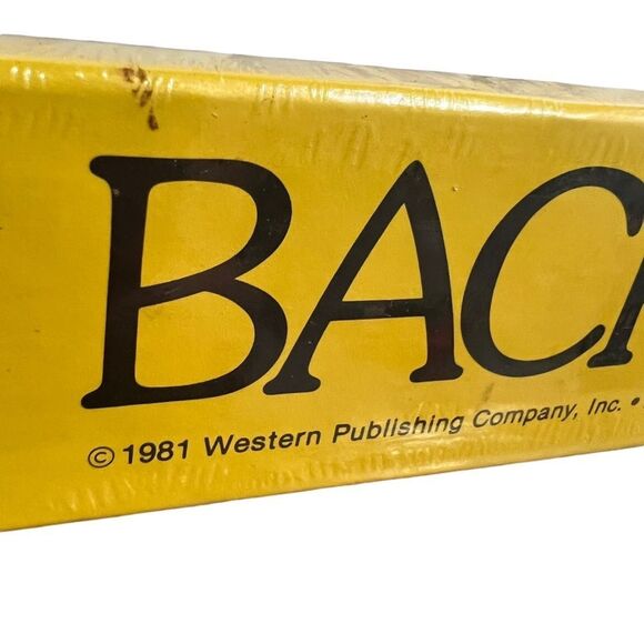 Vintage 1981 Whitman Backgammon Board Game NEW Factory Sealed 4832-22 - Picture 9 of 9